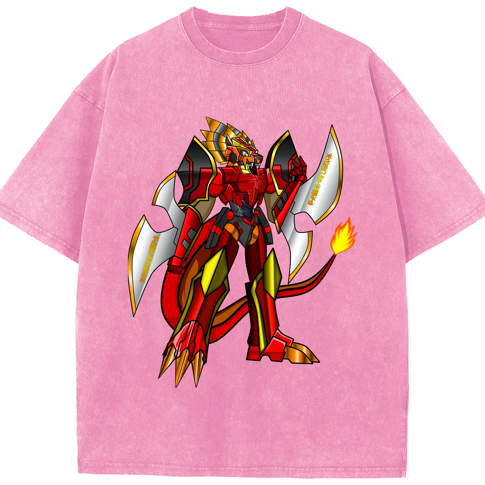 （画像用） Digimon デジタルモンスター/デジモン 綿100% ヴィンテージ風 半袖Tシャツ（フロントプリント）